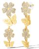 Jessica Simpson Jessica Simpson Vertical Butterfly Drop Earrings - 5