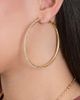 Jessica Simpson JS Jessica Simpson Large Crystal Hoop Earrings - 2