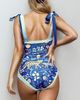 Jessie Zhao New York Jessie Zhao New York Amazon Rainforest Reversible One Piece Swimsuit - 2