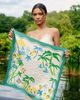 Jessie Zhao New York Jessie Zhao New York Capri Impression Double Sided Silk Scarf - 3