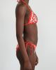 Jessie Zhao New York Jessie Zhao New York Coral Garden Reversible Triangle Bikini Top - 4