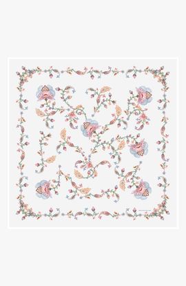 Jessie Zhao New York Jessie Zhao New York Dawn Garden Double Sided Silk Scarf