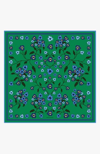 Jessie Zhao New York Jessie Zhao New York Emerald Echo Double Sided Silk Scarf
