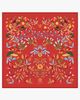 Jessie Zhao New York Jessie Zhao New York Festival Flora Double Sided Silk Scarf - 1