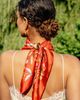 Jessie Zhao New York Jessie Zhao New York Festival Flora Double Sided Silk Scarf - 4