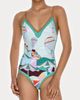 Jessie Zhao New York Jessie Zhao New York Jungle Adventure Reversible V-Neck One-Piece Swimsuit - 2