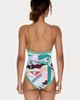 Jessie Zhao New York Jessie Zhao New York Jungle Adventure Reversible V-Neck One-Piece Swimsuit - 3