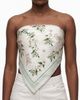 Jessie Zhao New York Jessie Zhao New York Lily Garden Double Sided Silk Scarf - 2