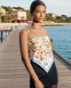 Jessie Zhao New York Jessie Zhao New York Porcelain Jardin Double Sided Silk Scarf - 4