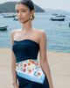 Jessie Zhao New York Jessie Zhao New York Porcelain Jardin Double Sided Silk Scarf - 5