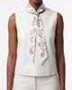 Jessie Zhao New York Jessie Zhao New York Silk Skinny Scarf Dawn Garden - 2