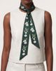 Jessie Zhao New York Jessie Zhao New York Silk Skinny Scarf Lily Garden - 2