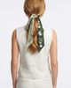 Jessie Zhao New York Jessie Zhao New York Silk Skinny Scarf Lily Garden - 3