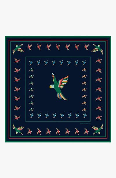 Jessie Zhao New York Jessie Zhao New York Sky Parade Double Sided Silk Scarf