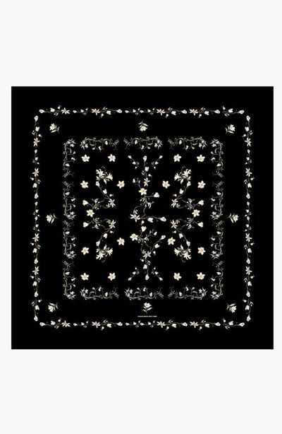 Jessie Zhao New York Jessie Zhao New York Starlit Bloom Double Sided Silk Scarf