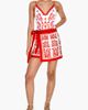 Jessie Zhao New York Jessie Zhao New York Swim Cover Up Skirt-Red Coral  - 1