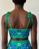 Jessie Zhao New York Jessie Zhao New York Tropical Escape Reversible Bikini Top - 3
