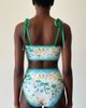 Jessie Zhao New York Jessie Zhao New York Tropical Escape Reversible Bikini Top - 4