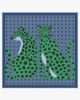 Jessie Zhao New York Jessie Zhao New York Twin Leopards Double Sided Silk Scarf - 2