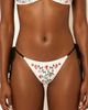Jessie Zhao New York Jessie Zhao New York Wild Rose Reversible Tie Side Bottom - 2