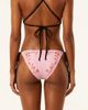 Jessie Zhao New York Jessie Zhao New York Wild Rose Reversible Tie Side Bottom - 4