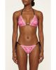 Jessie Zhao New York Jessie Zhao New York Wild Rose Reversible Triangle Bikini Top - 1