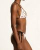 Jessie Zhao New York Jessie Zhao New York Wild Rose Reversible Triangle Bikini Top - 4