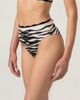 Jessie Zhao New York Jessie Zhao New York Zebra Stripe Bikini Bottom - 2
