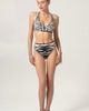 Jessie Zhao New York Jessie Zhao New York Zebra Stripe Bikini Bottom - 4