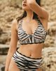 Jessie Zhao New York Jessie Zhao New York Zebra Stripe Bikini Bottom - 5