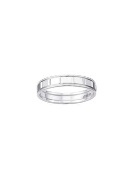 J.ESTINA 14K Beige Gold Milgrain Couple Ring (JJMBC05B2457W4160)