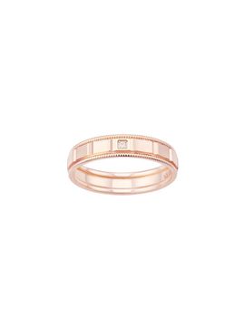 J.ESTINA 14K Rose Gold Cubic Zirconia Couple Ring (JJMBCQ5B2456R4110)