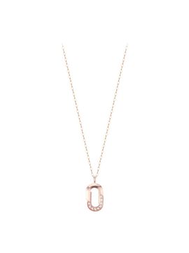 J.ESTINA 14K Rose Gold Cubic Zirconia Necklace (JJSJNQ5B1604R4420)