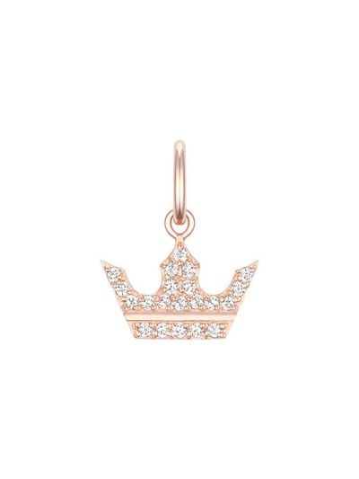 J.ESTINA 14K Rose Gold Tiara Cubic Zirconia Pendant (JJJOPQ5B2670R4000)