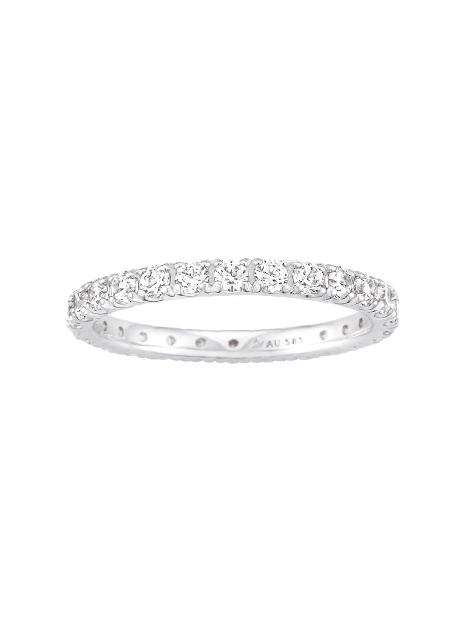J.ESTINA 14K Stone Setting Minimalist Ring (JJJTRQ5B1001W4110)