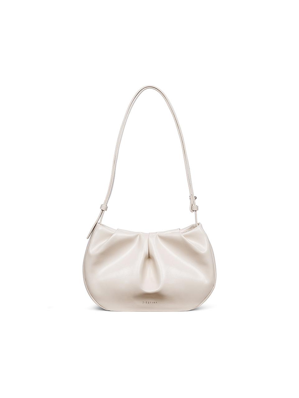 J.ESTINA 2-Way Synthetic Leather Crossbody Bag [WHITE] (JHNEHE5BS015WH980)