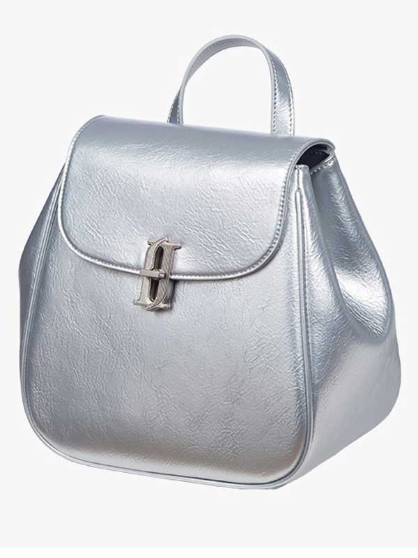 J.ESTINA Ali Small Backpack _ Silver