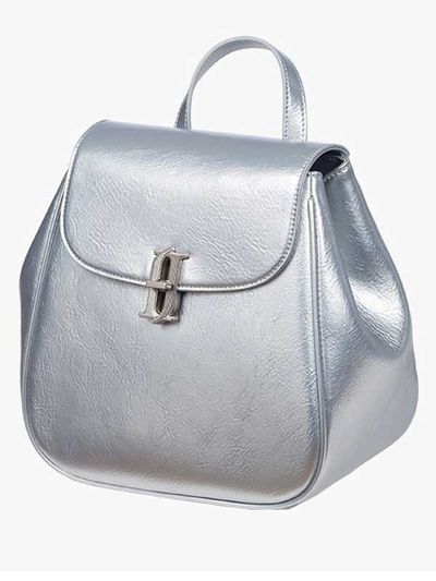 J.ESTINA Ali Small Backpack _ Silver