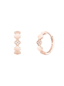 J.ESTINA Clovia 14K Gold Hoop Earrings