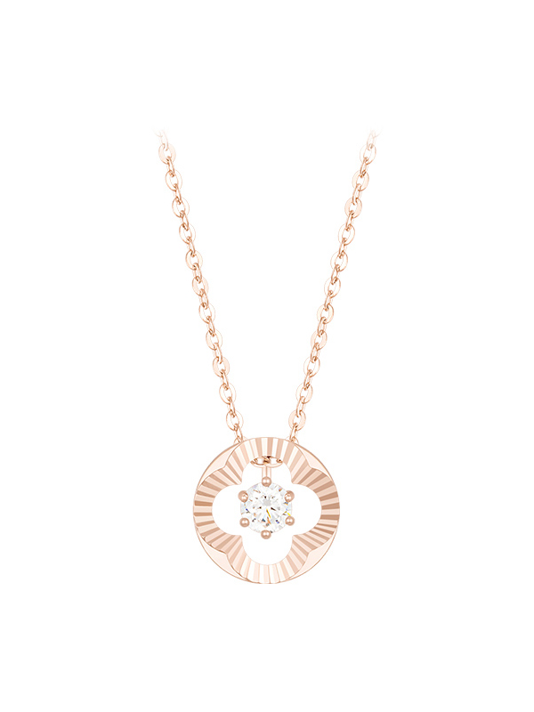 J.ESTINA Clovia Duello 14K Necklace