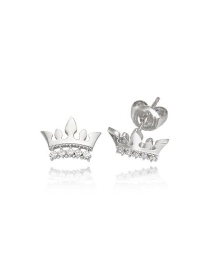 J.ESTINA Delicate Tiara Earrings JJT1EQ3AF948SV000