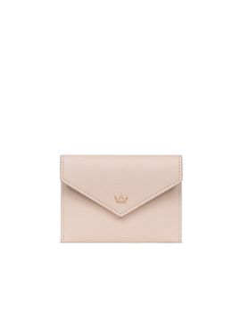 J.ESTINA Dono Flap Card Wallet_Beige