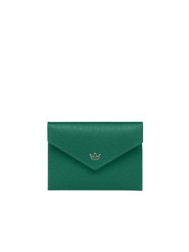J.ESTINA Dono Flap Card Wallet_Green