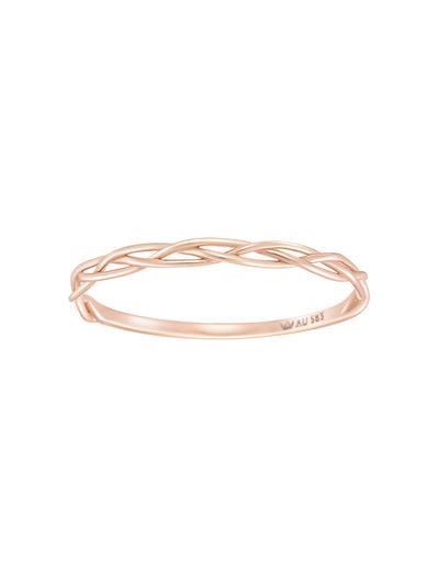 J.ESTINA J e te 14K Ring (JJJTR02BS036R4120)