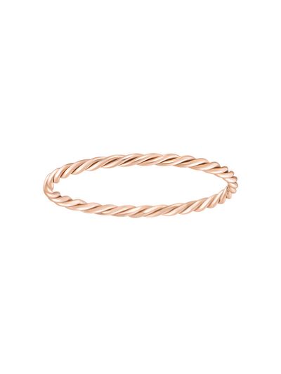 J.ESTINA J.Fenella 14K Gold Rope Ring