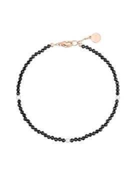 J.ESTINA J.Fenella Black Spinel Bead Bracelet