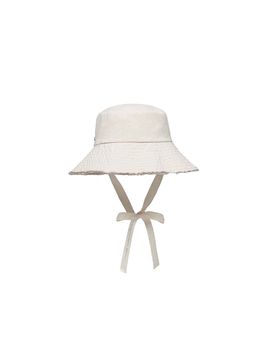 J.ESTINA J.Letter Cotton Bucket Hat