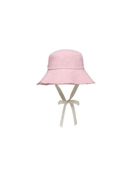 J.ESTINA J.Letter Cotton Bucket Hat _ Light Pink
