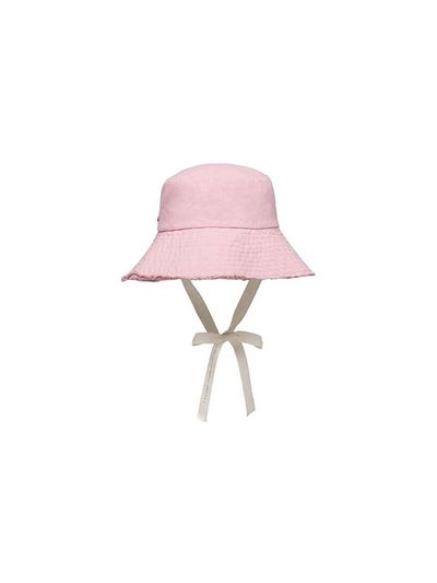 J.ESTINA J.Letter Cotton Bucket Hat _ Light Pink