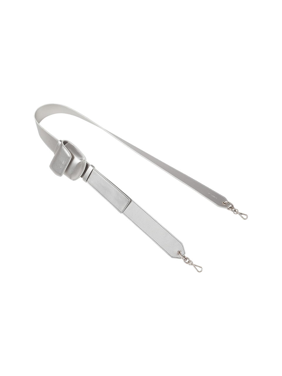 J.ESTINA J.Letter Module Strap Silver
